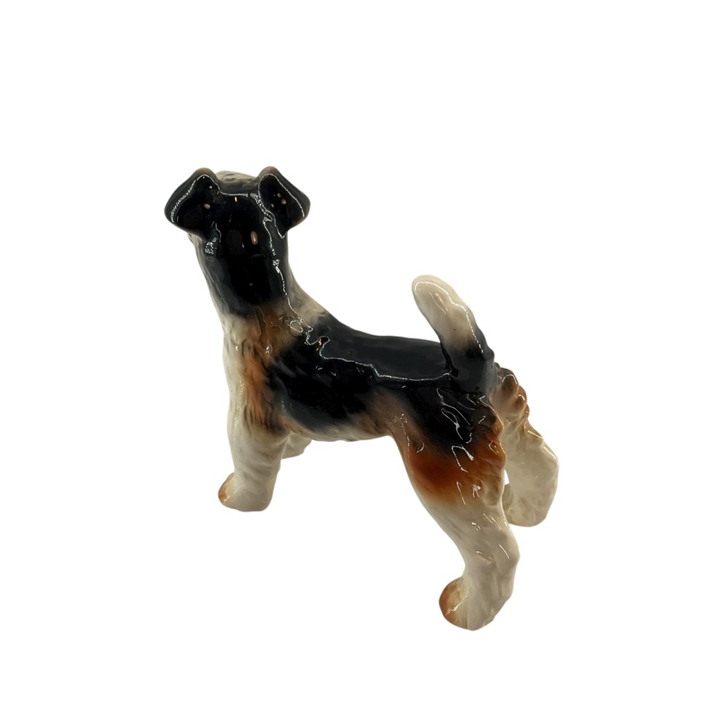 vtg GOEBEL Wire Haired Fox Terrier Dog Figurine W. Germany #32 1972- 1978 Glossy - Picture 2 of 9